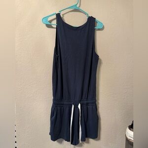 Wilfred Navy Blue Romper